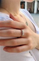 Vicenza - Piazzetta Palladio 2 - Anillo Salvini Mujer Eterea in Oro blanco Diamante 0.75 Ct 20115617 - 20115617